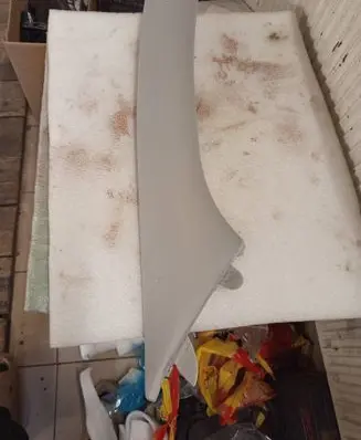Hyundai Tucson TL (A) pillar trim 85820D7700TTX 20200520 U5K0017