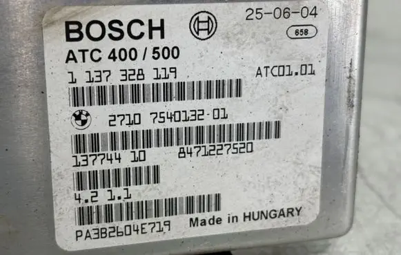 BMW X3 E83 Transfer box differential control unit ATC400500 7540132 2710754013201