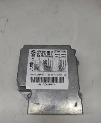 Skoda Octavia Mk2 (1Z) Airbag control unit/module 4F0959655B 0037LD06R4KF 4F0910655C