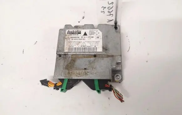 Citroen C4 I Airbag control unit/module 9653493780 603726100