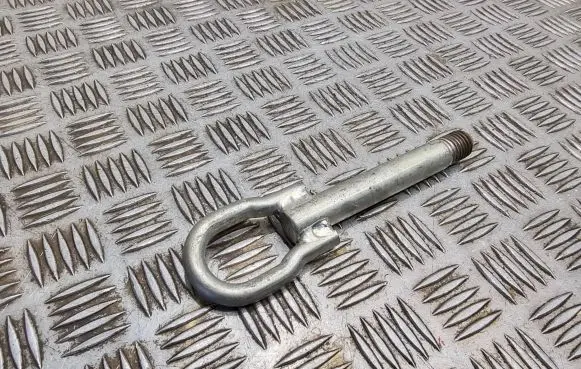 Towing hook eye