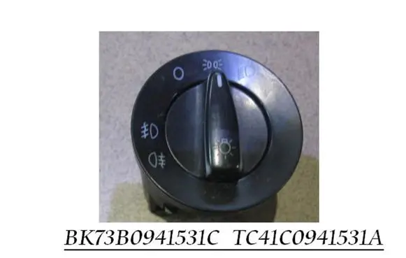 Volkswagen Golf IV Light switch BK73B0941531C TC41C0941531A