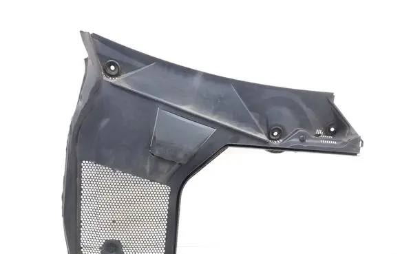 Engine bonnet/hood lock trim molding