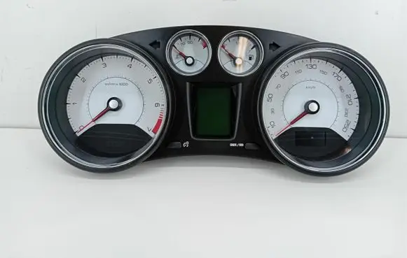 Peugeot 308 Speedometer (instrument cluster) 9666642480