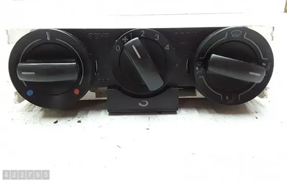 Volkswagen Polo Climate control unit 6q0819445