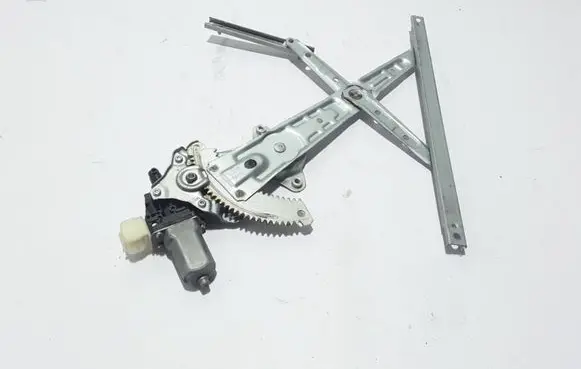 Rear window lifting mechanism without motor