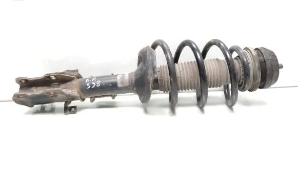 Front shock absorber with coil spring
