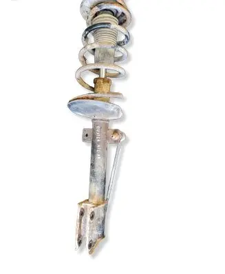 Dacia Duster Rear shock absorber with coil spring 