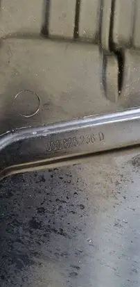 Skoda Karoq Engine splash shield/under tray 3Q0825236D