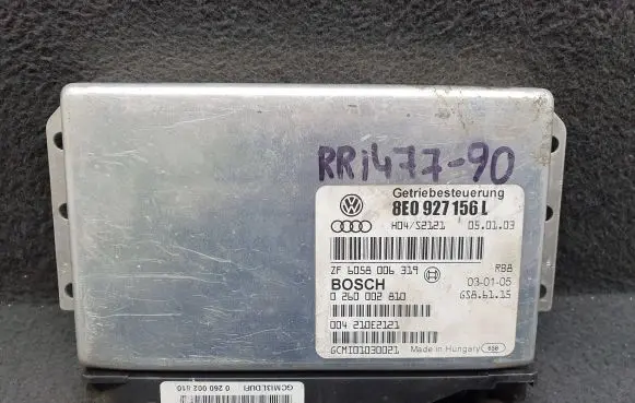 Audi A4 S4 B6 8E 8H Gearbox control unit/module 8E0927156L 0260002810