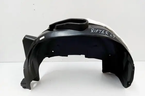 Rear arch fender liner splash guards