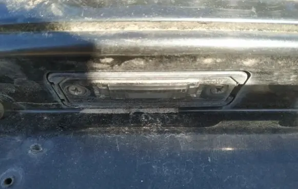 Volkswagen Phaeton Number plate light