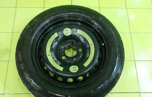 Mercedes-Benz CLK A209 C209 R16 spare wheel 5X112
