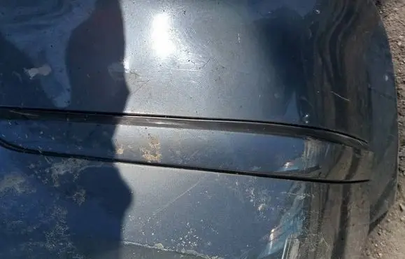 Opel Astra H Rear bumper trim bar molding