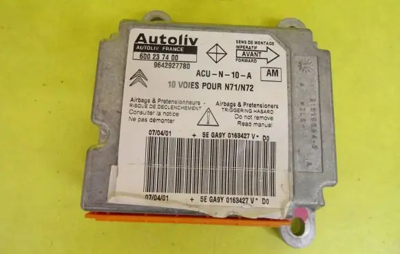 Citroen Xsara Airbag control unit/module 9642927780 600237400