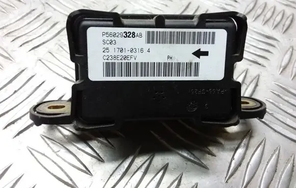 Chrysler Town & Country V ESP acceleration yaw rate sensor P56029328AB