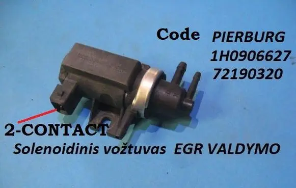 Volkswagen Caddy Turbo solenoid valve 1H0906627 72190320