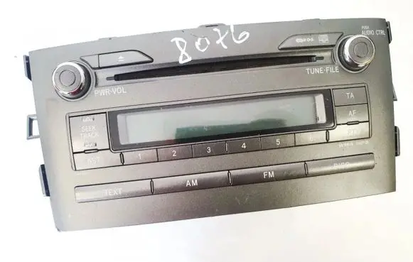 Toyota Auris 150 Climate control unit 8612002520 86120-02520