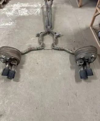 Porsche Panamera (971) Double Muffler 