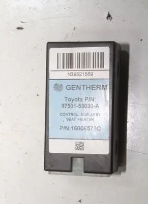 Lexus RC Seat heating relay 8750153030A