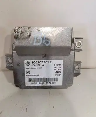 Volkswagen PASSAT B6 Hand brake control module 3C0907801E 16421001A GN0U139724Q