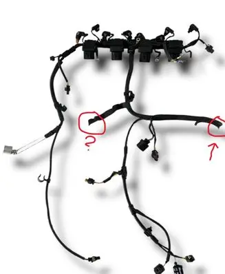 Volkswagen Golf VII Engine installation wiring loom 06L971824CCZ