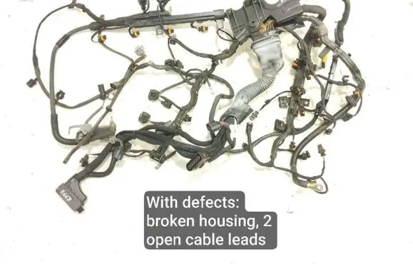 Engine installation wiring loom
