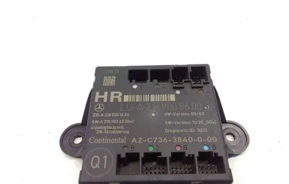 Mercedes-Benz E W212 Door control unit/module A2189008600 A2188201626 A2189024200