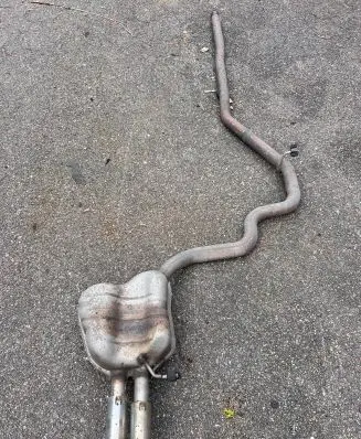 Skoda Superb B6 (3T) Muffler/silencer 077110120H 1T0253611F 75339411