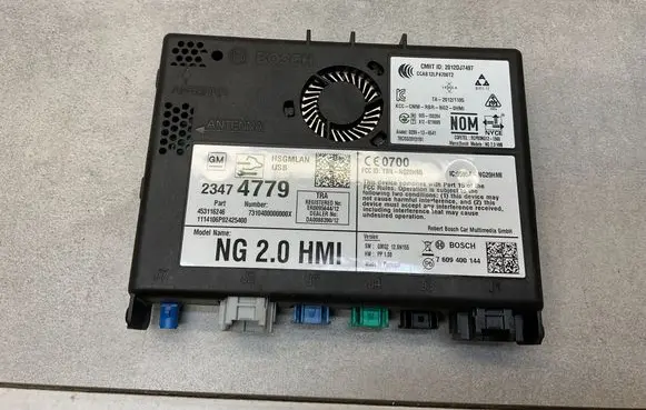 Opel Insignia A GPS navigation control unit/module 23474779