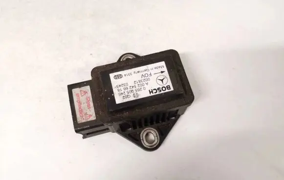 Mercedes-Benz E W211 ESP acceleration yaw rate sensor 0265005246 a0025426618