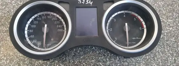 Alfa Romeo 159 Speedometer (instrument cluster) 0156072827