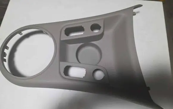Gear shifter surround trim plastic