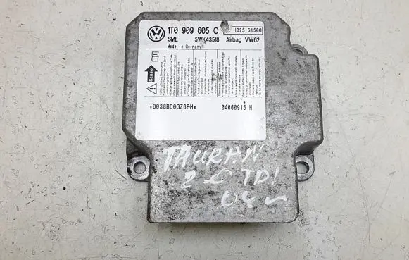 Volkswagen Touran I Airbag control unit/module 1t0909605c