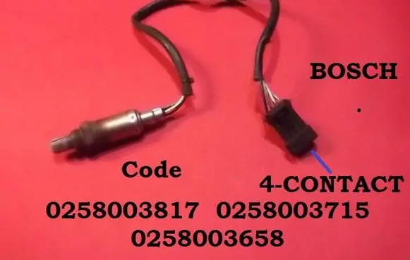 Volvo V70 Lambda probe sensor 0258003817 0258003715