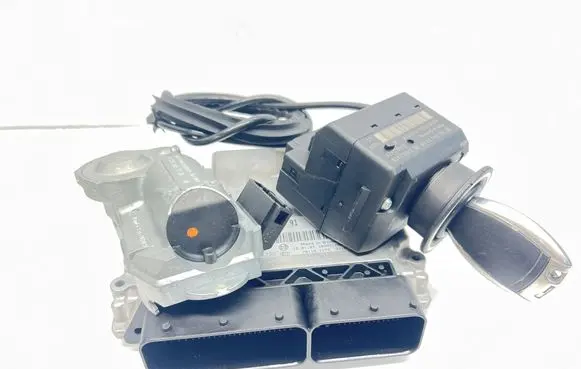 Mercedes-Benz CLK A209 C209 Engine ECU kit and lock set 2095453308 A6461505091