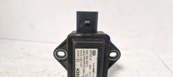 Audi A6 S6 C6 4F ESP acceleration yaw rate sensor 8e0907637