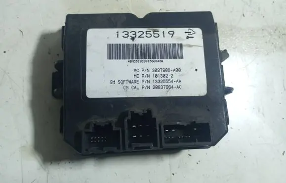 Opel Insignia A Tow bar trailer control unit/module 13325519 3027908A00 13325554AA