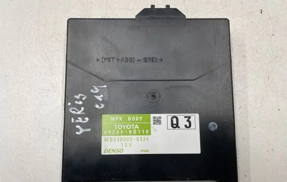 Toyota Yaris Central body control module 892210D110 MB2380008334