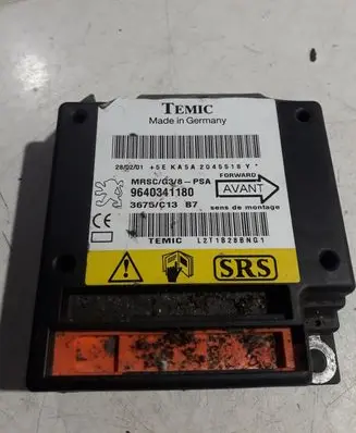 Peugeot 607 Airbag control unit/module 9640341180