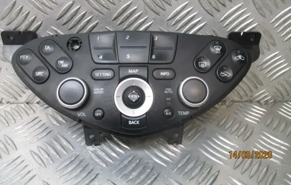 Nissan Primera Interior fan control switch 28395BA00A