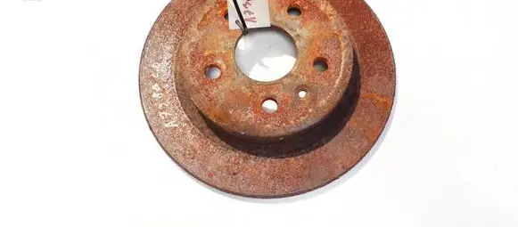 Opel Insignia A Rear brake disc neventiliuojamas