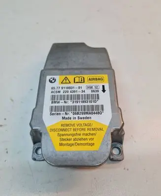 BMW 5 E60 E61 Airbag control unit/module 9118931 06B26S1MA04480 220439134