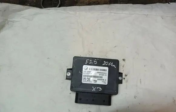 BMW X3 F25 Hand brake control module 6850955 01110317 32620249A