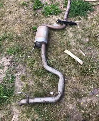 Volkswagen Touran II Muffler/silencer 1k0253411dd