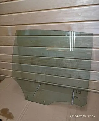 Opel Corsa F Rear door window glass 43R00048 E002034 DOT124AS2M001