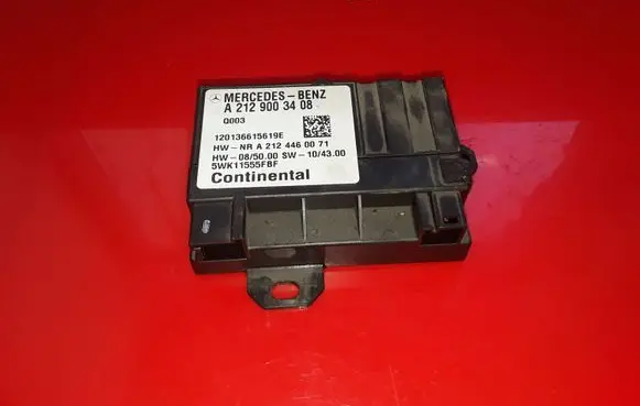 Mercedes-Benz E W212 Fuel injection pump control unit/module A2129003408 5WK11555FBF A2124460071