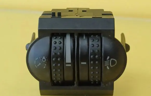 Volkswagen Polo Headlight level height control switch 6X0941333A