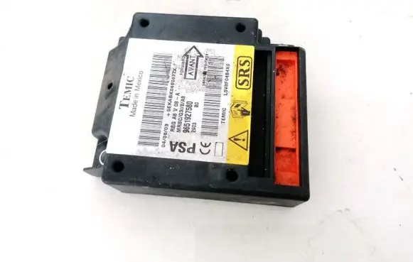 Citroen C3 Airbag control unit/module 9651927580 MRSCG3I8A8
