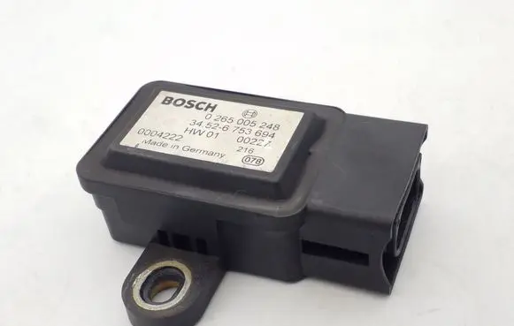 BMW X5 E53 ESP acceleration yaw rate sensor 0265005248 34526753694 0004222